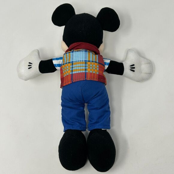 Mickey Mouse Cast Member Plush Stuffed Animal Walt Disney World Disneyland 10" - Picture 2 of 7